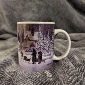 *Rare* "An evening skate" by D.R. Laird collectable mug